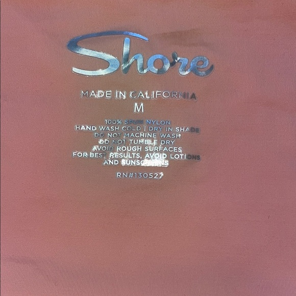 Shore Reversible Pink Knot Bikini Top | Size Medium - Picture 3 of 4